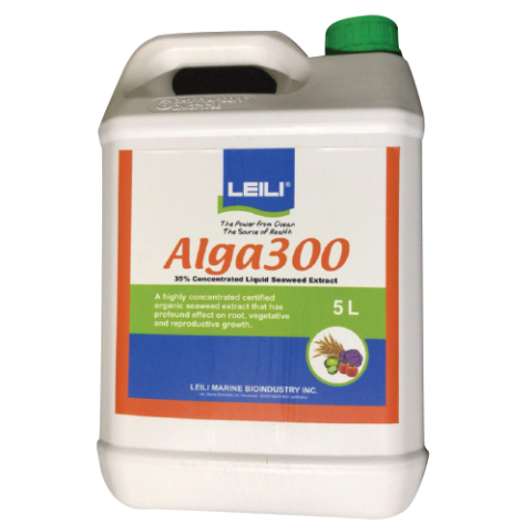 1.5 g/L N, 80-110g/L P2O5, 180-210g/L K2O, 10-15g/L Alganic acid, Ca, Mg, Zn, Fe
